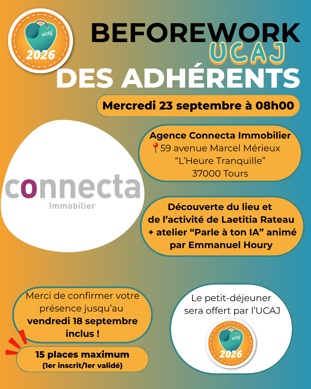 Beforework des adhérents, serptembre 2026