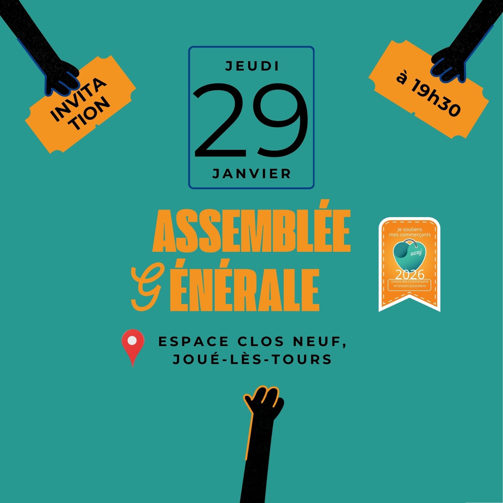 Assemblée Générale 2026 de l'UCAJ