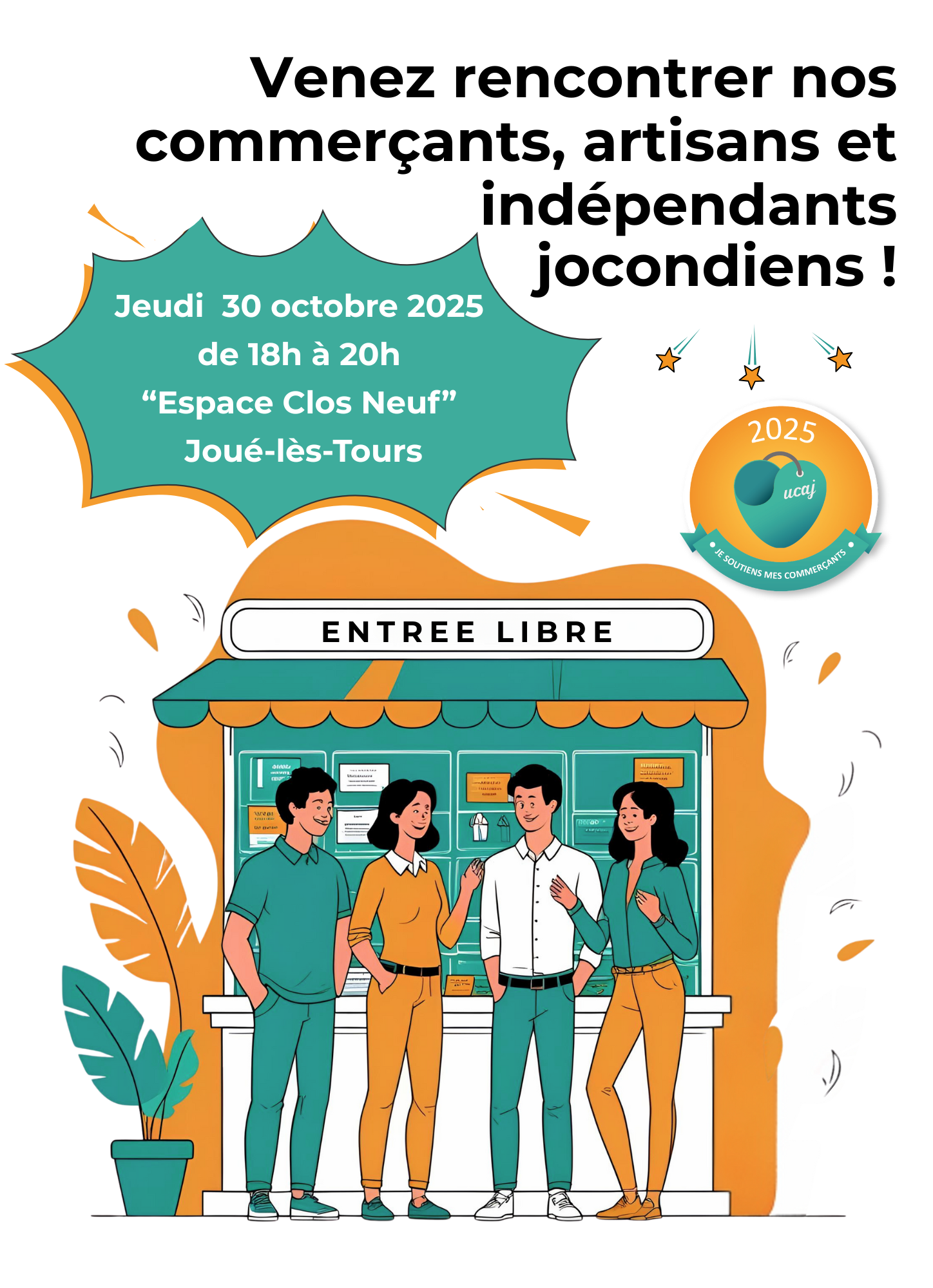 Salon des commerçants, artisans et indépendants jocondiens sans vitrine, octobre 2025