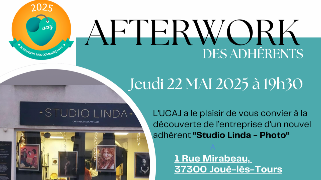 📸 Afterwork UCAJ du mois de mai 2025 - SPÉCIAL STUDIO PHOTO ! ✨